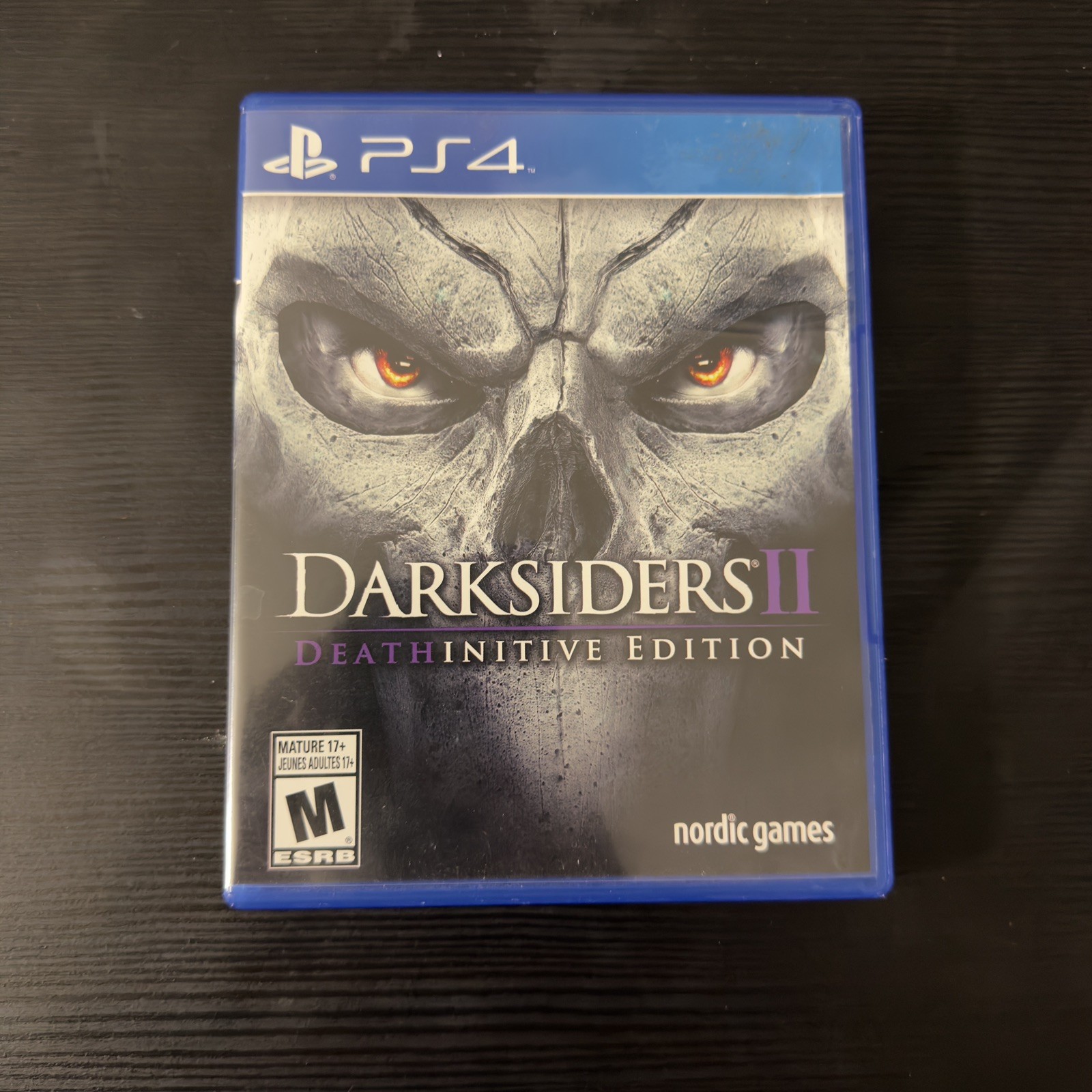 Darksiders II Deathinitive Edition PS4 Complete Case Disc Tested Working