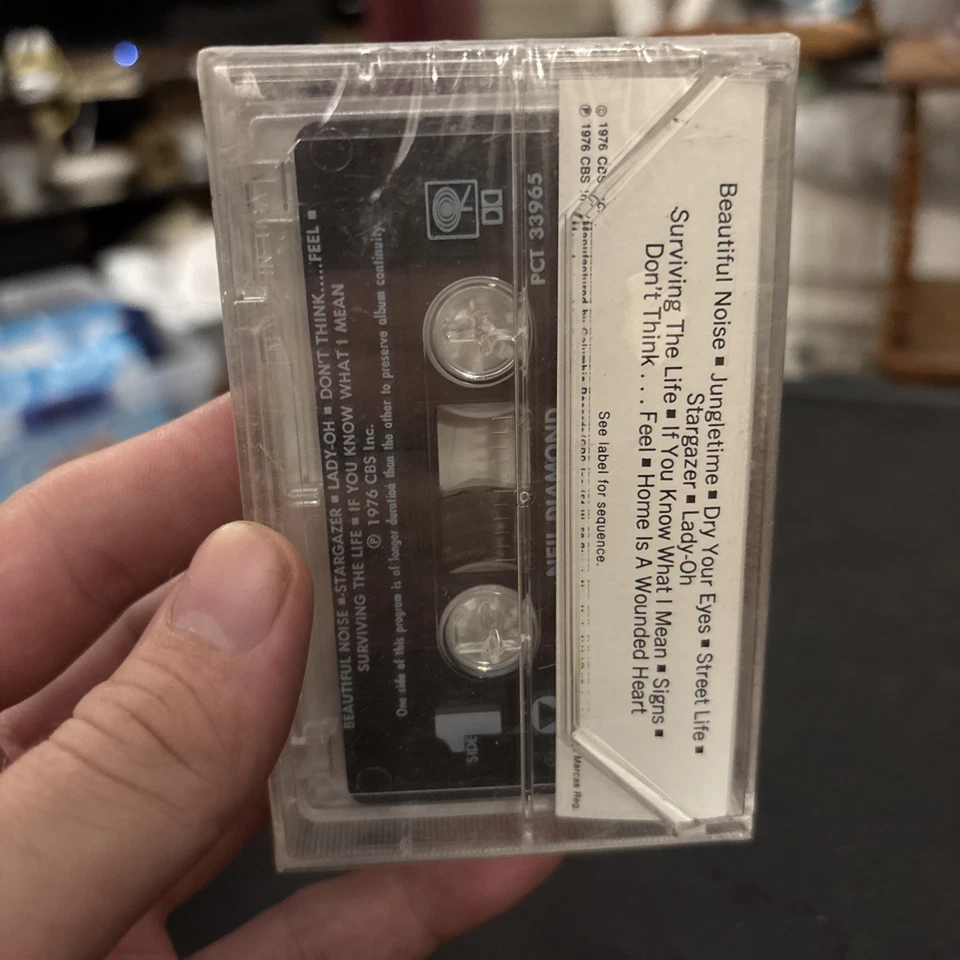 Neil Diamond Beautiful Noise Cassette Tape - Image 2 of 2