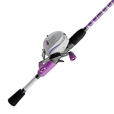Shakespeare Jellyfish Spincast Reel And Fishing Rod Combopurple 56 - Medium -