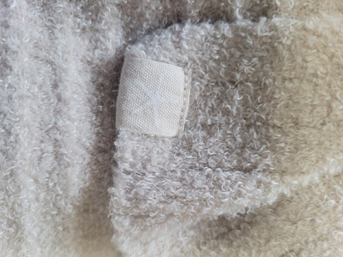 Barefoot Dreams Womens CozyChic Lite Half Zip Tunic Stone Small So Soft! - Picture 9 of 18