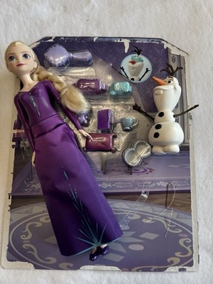 Mattel Disney Frozen Snow Dreams Elsa and Olaf 8-Piece Bedtime Set NIB No Couch