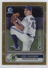 2020 Bowman Spanning The Globe Chrome Gold Refractor 33/50 Eric Pardinho 0q0m