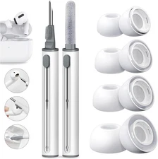 4 Pairs Replacement Ear Tips for AirPods Pro and AirPods Pro 2