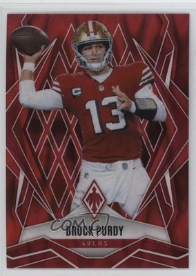 2025 Panini Phoenix Red Seismic /99 Brock Purdy #33 1t96