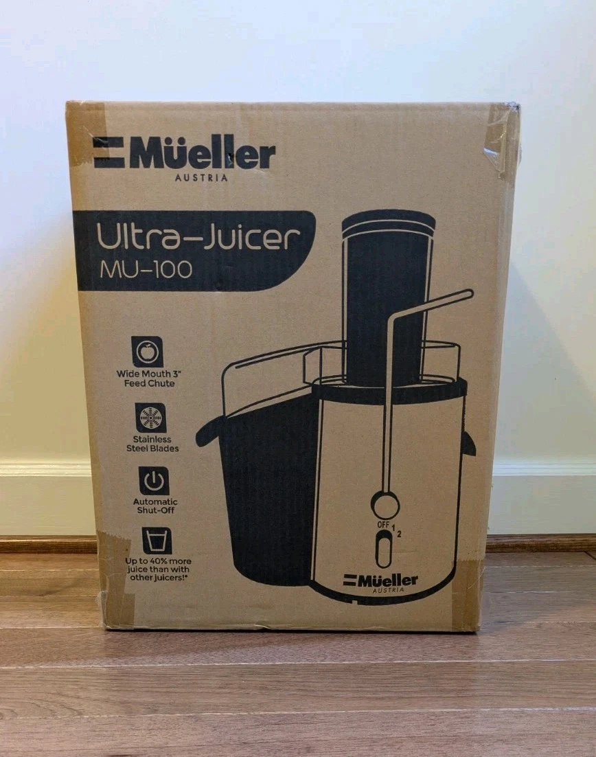 MUELLER Power Juicer Ultra 700 Watt Power Veggie Fruit Juicer MU-100