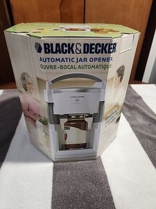 Ouvre-bocal Et Ouvre-boîte Automatique Black & Decker JW400 – 120V, Blanc, Occasion