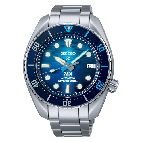 Seiko Prospex PADI Diver SBDC189 Automatic Blue Gradient Dial Men Watch JPN LTD
