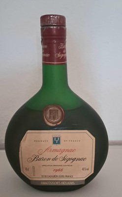 Armagnac Baron de Sigognac  1966  0,7L