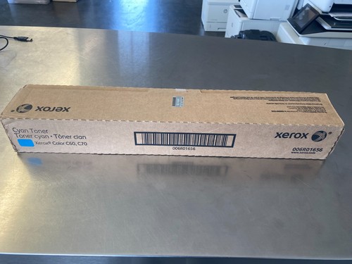 Xerox 006R01656 Cyan Toner C60 , C70 Genuine Brand New Sealed Box - 第 1/1 張圖片