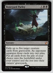 Boneyard Parley 107/302 Commander 2019 Mythic Rare
