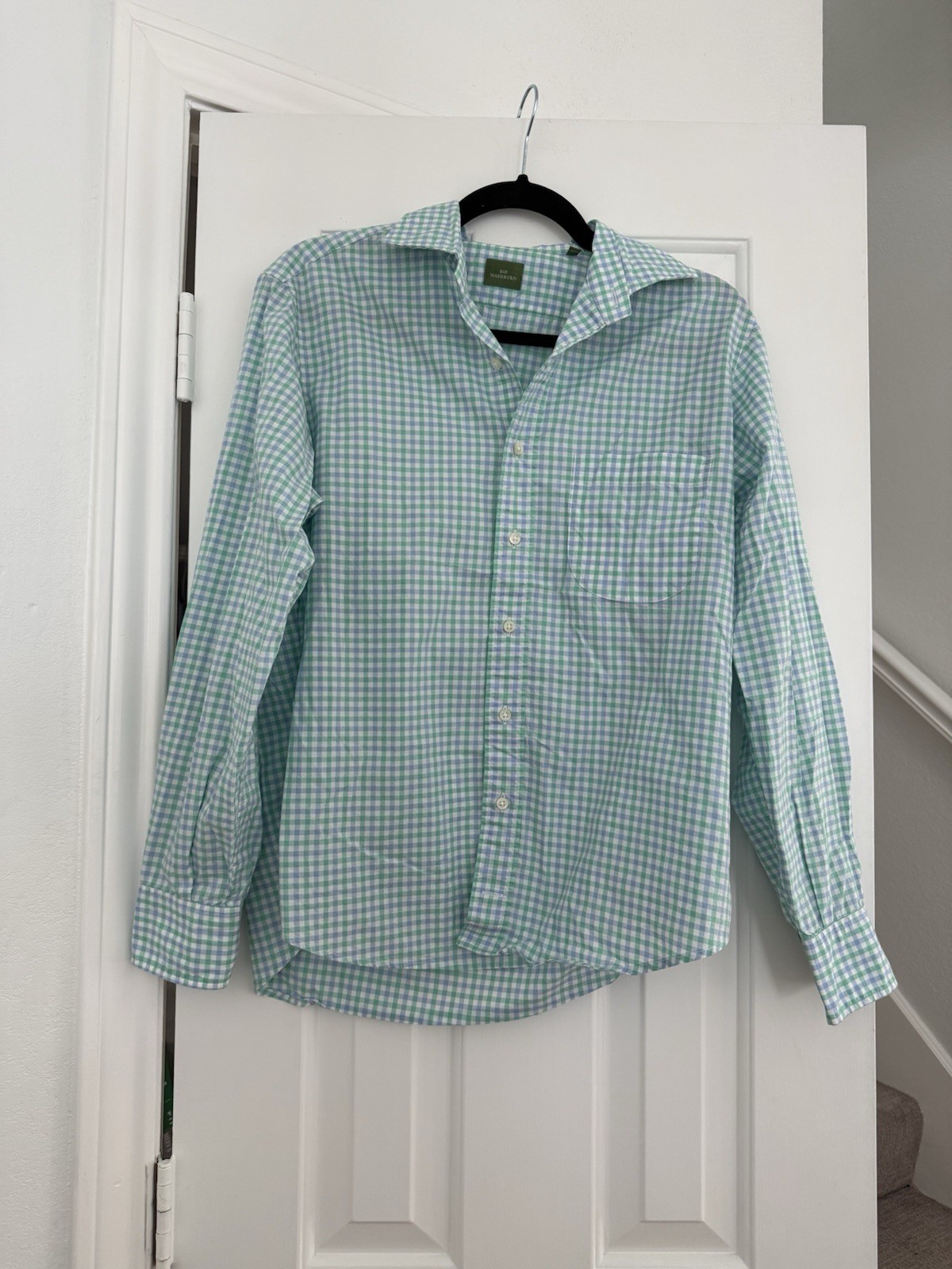 Sid Mashburn Long Sleeve Button Down Medium - image 1