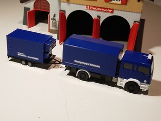 MAN GW und Anhänger FG Räumen und Sprengen