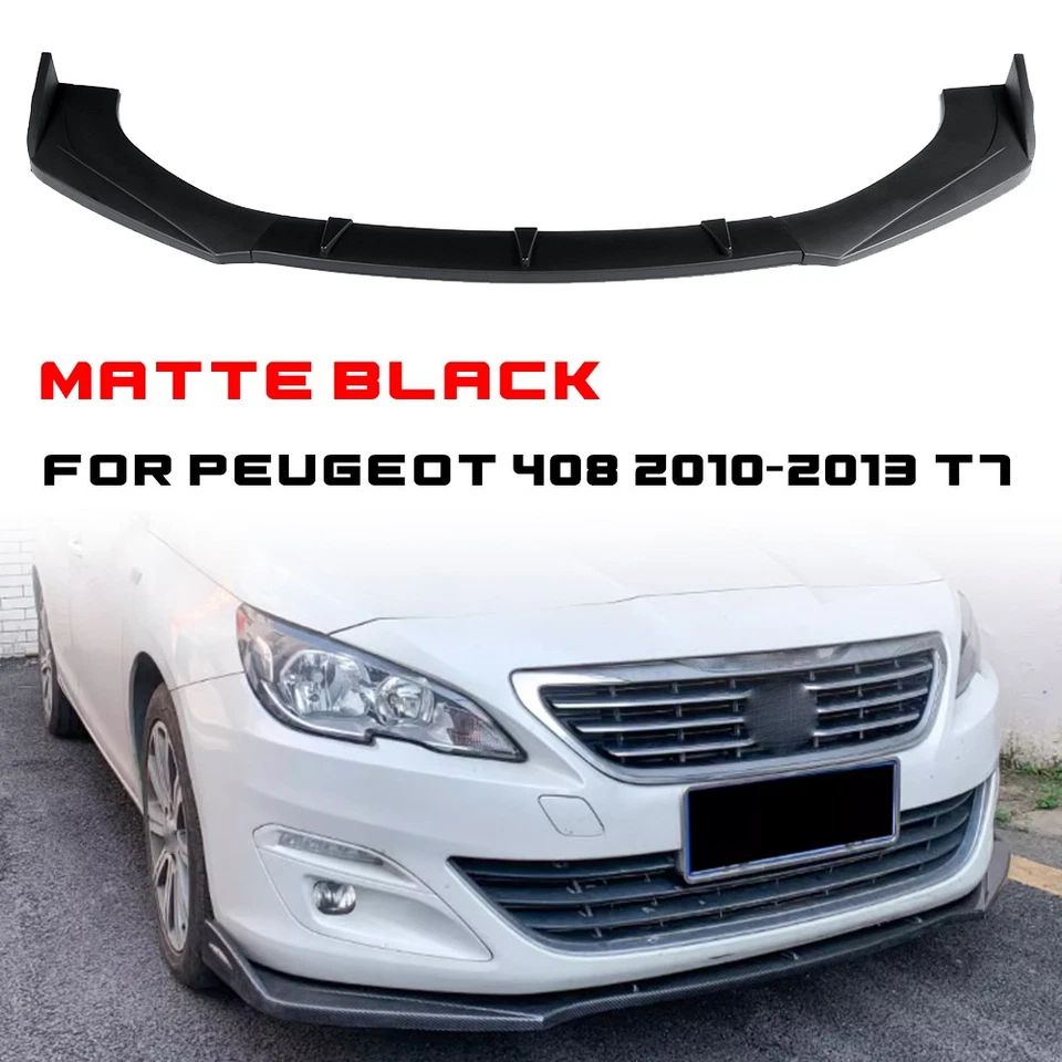 Für PEUGEOT 508 2010-2018 408 2010-2012 T7 Stoßstange Frontlippesplitter Spoiler - Bild 2 von 4
