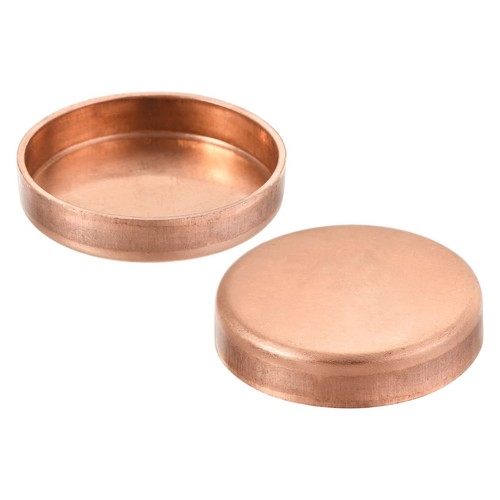 MECCANIXITY Copper End Cap Pipe Fitting Sweat Plug Connection 45mm,