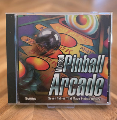 Microsoft Pinball Arcade PC CD-ROM Pinball Arcade Game