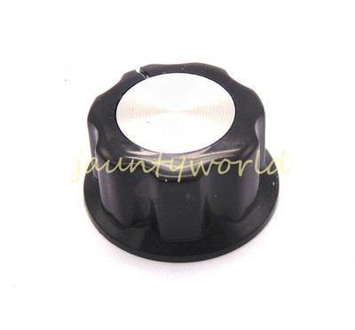 10x 16mm Top Rotary Knobs Black   Tone for 6mm Dia.Shaft Potentiometer #D1