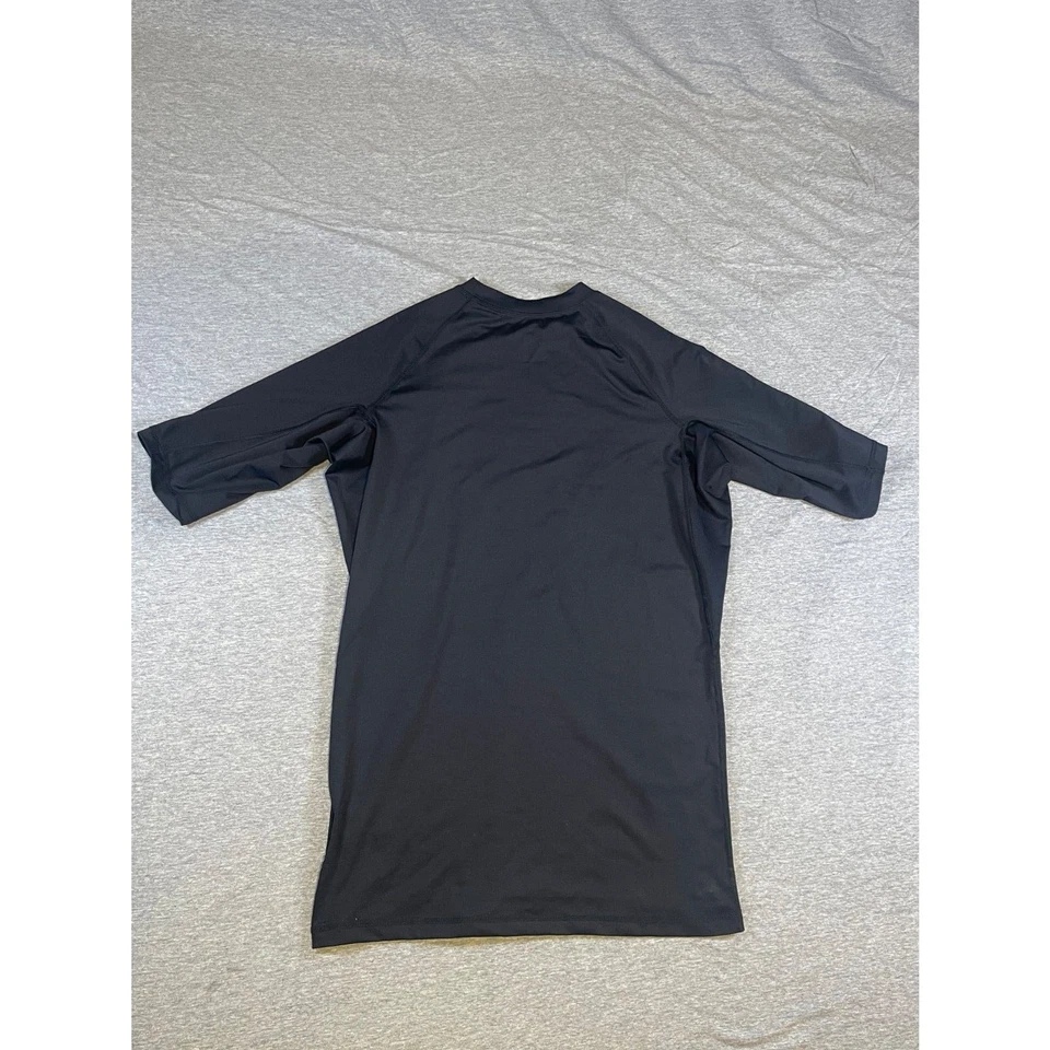 Volcom Stone Hawaii Lone Path Mens Short Sleeve 50+ Anti UV Rash Guard Black XXL - Image 2 of 4