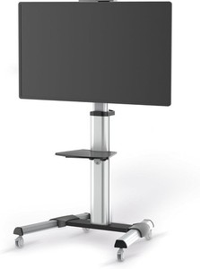 conecto TV Ständer Standfuß rollbar 37-70 Zoll drehbar Rollwagen Monitor