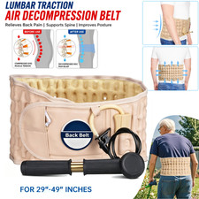 Decompression Back Brace Lumbar Belt Spinal Support  Extender Belt Air Traction