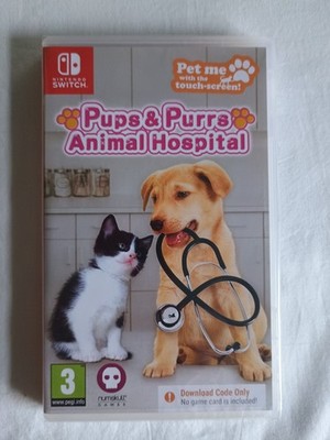 Pups & Purrs Animal Hospital Nintendo Switch Code in Box Neu & Sealed Gratis Versand