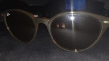 Ray-Ban RB4305 Men's Round Sunglasses - Tortoise Frame with Dark Brown Lens