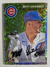 2023 Topps Chrome Platinum Anniversary Speckle Refractor #29 Matt Swarmer /150