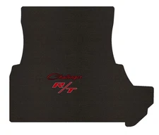 Lloyd Berber Trunk Mat for '11 Challenger w/Red on Black Challenger w/Red on Bla
