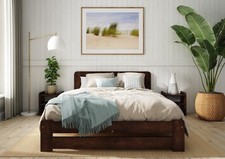 Handmade Wooden Bed Frame Aurora Super King, King, Double, Small Double, Single