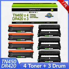 4 TN450 Toner 3 DR420 Drum for Brother HL-2270DW 2280DW MFC-7360N DCP-7065DN
