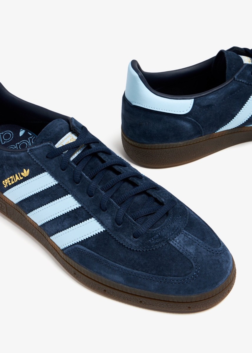 Size 9.5 - Adidas Handball Spezial Collegiate Navy Clear Sky for