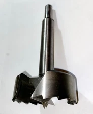 3" Forstner Bit 1/2" & 3/4" Shank 6-1/2" Long