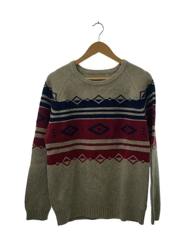 Pull tricot Supreme (épais L coton gris occasion