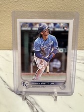 2022 Topps Update Series - Bobby Witt Jr. #US100 Looking Up in Powder Blue...