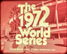 16mm Film - 1972 World Series Highlights - Oakland A's vs. Cincinnati Reds