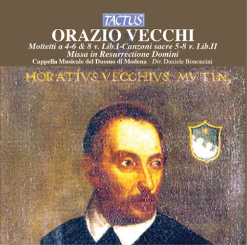 Орацио Векки Орацио Векки: Моттетти а 4-6 и 8 против либретто и-Канцони Сакре 5-8. (CD)