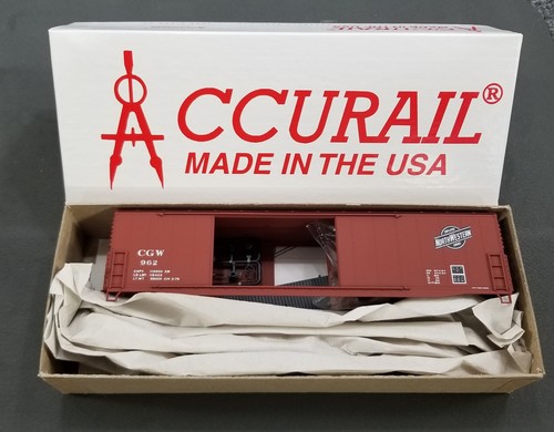 Accurail HO #5908 C & NW 50' soldado Dbl Dr Boxcar #962 kit sin montar | Zustand: Used