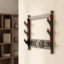 WandbefestigungSchwerthalter Dekorativ Schwertst&auml;nder mit Filzstreifen Elegant