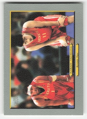 Yao Ming / Tracy McGrady 2006-07 Topps Turkey Red #254 Houston Rockets A10
