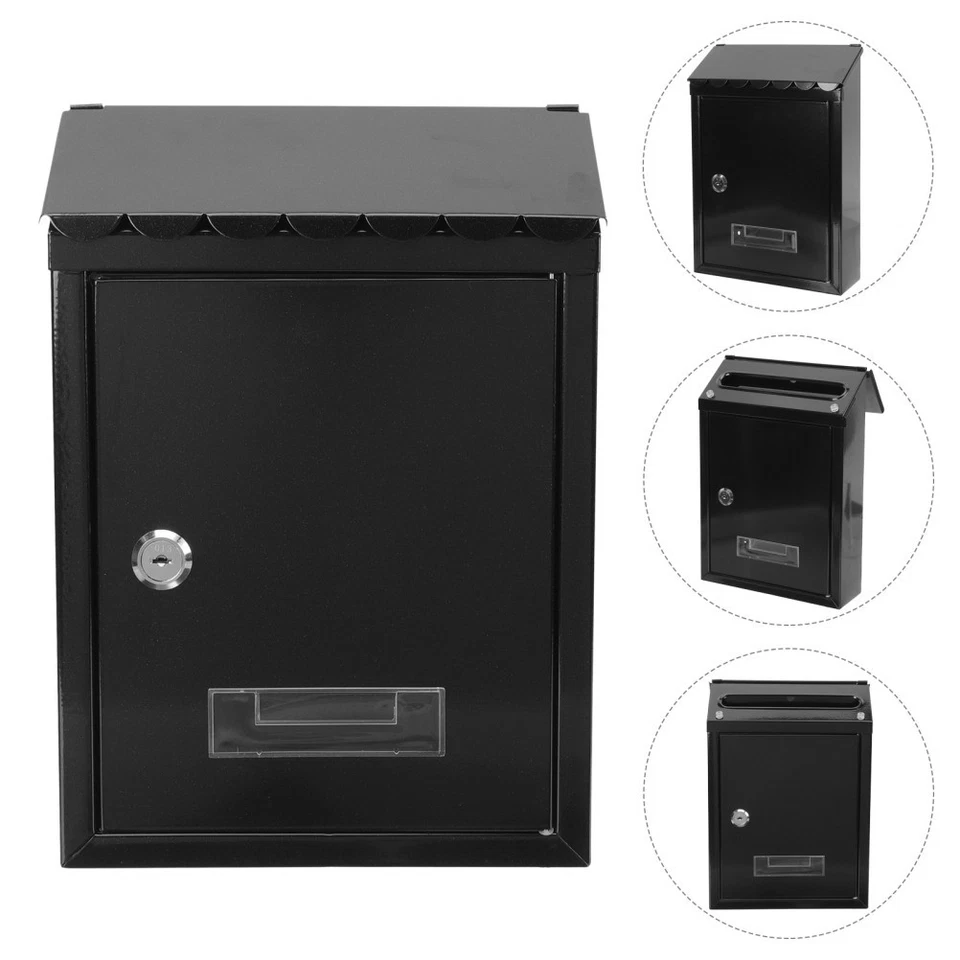 Serrure De Boite Aux Lettres Boîte Avec Verrouillage Verrouillable - Photo 4/4