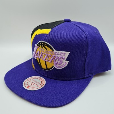 Mitchell & Ness La Lakers Retroline verstellbare Snapback Cap Mütze lila...