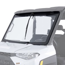 Glass Front Windshield W/manual Wiper For Polaris Ranger Xp 1000 /crew 2017-2025