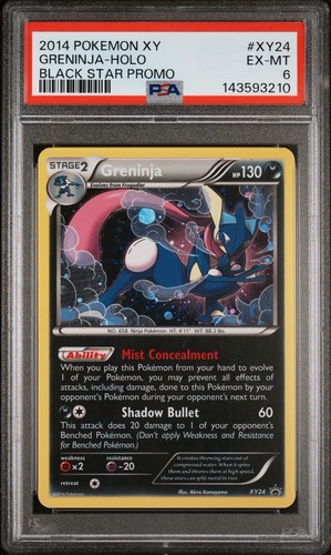 Greninja graded PSA 6 for sale on eBay