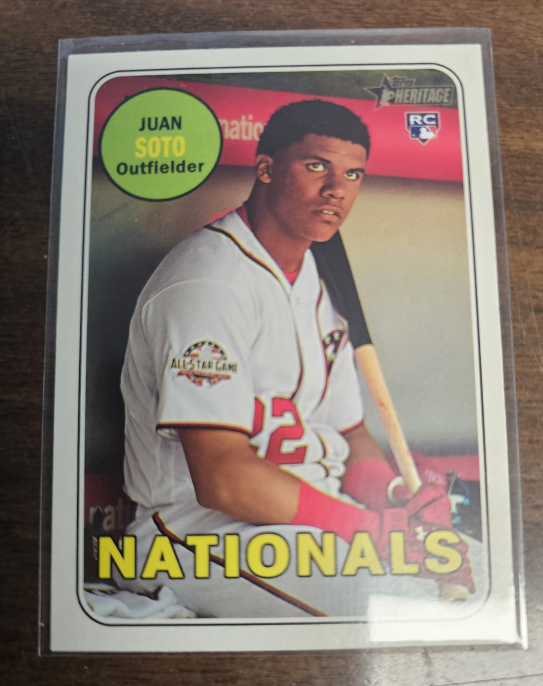 2018 Topps Heritage High Number #502 Juan Soto RC