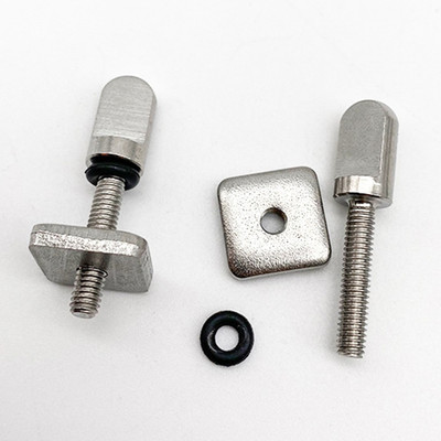 Langlebiges Fin Screw Set für Surfboard Flossen Rostfrei Edelstahl 2er Pack