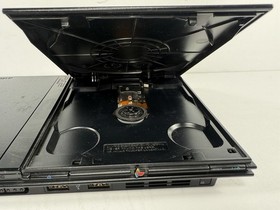 Sony PlayStation 2 PS2 Slim Console Black SCPH-75001 + Controller & Cables