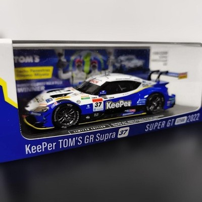 TOM'S Limited Edition Spark Model GR Supra No.37 2022 Fuji Winner Diecast