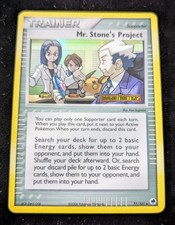 Pokémon TCG Mr. Stone's Project EX Dragon Frontiers 77/101 Reverse Holo Uncommon on eBay