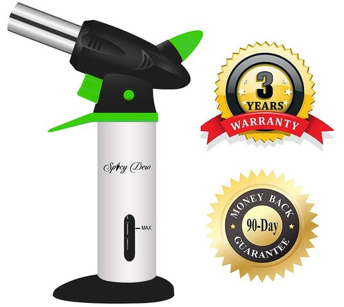 Blow Torch - Creme Brulee Torch - Refillable Professional Chefs Culinary Kitc... - Picture 2 of 6