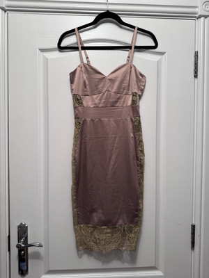 Oh Polly Beige Lace Satin Dress Size Uk 8 | eBay UK Oh Polly Beige Lace Satin Dress Size Uk 8 | eBay UK