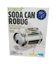      Green Science Soda Can Robug Kit       STEM Project Toy